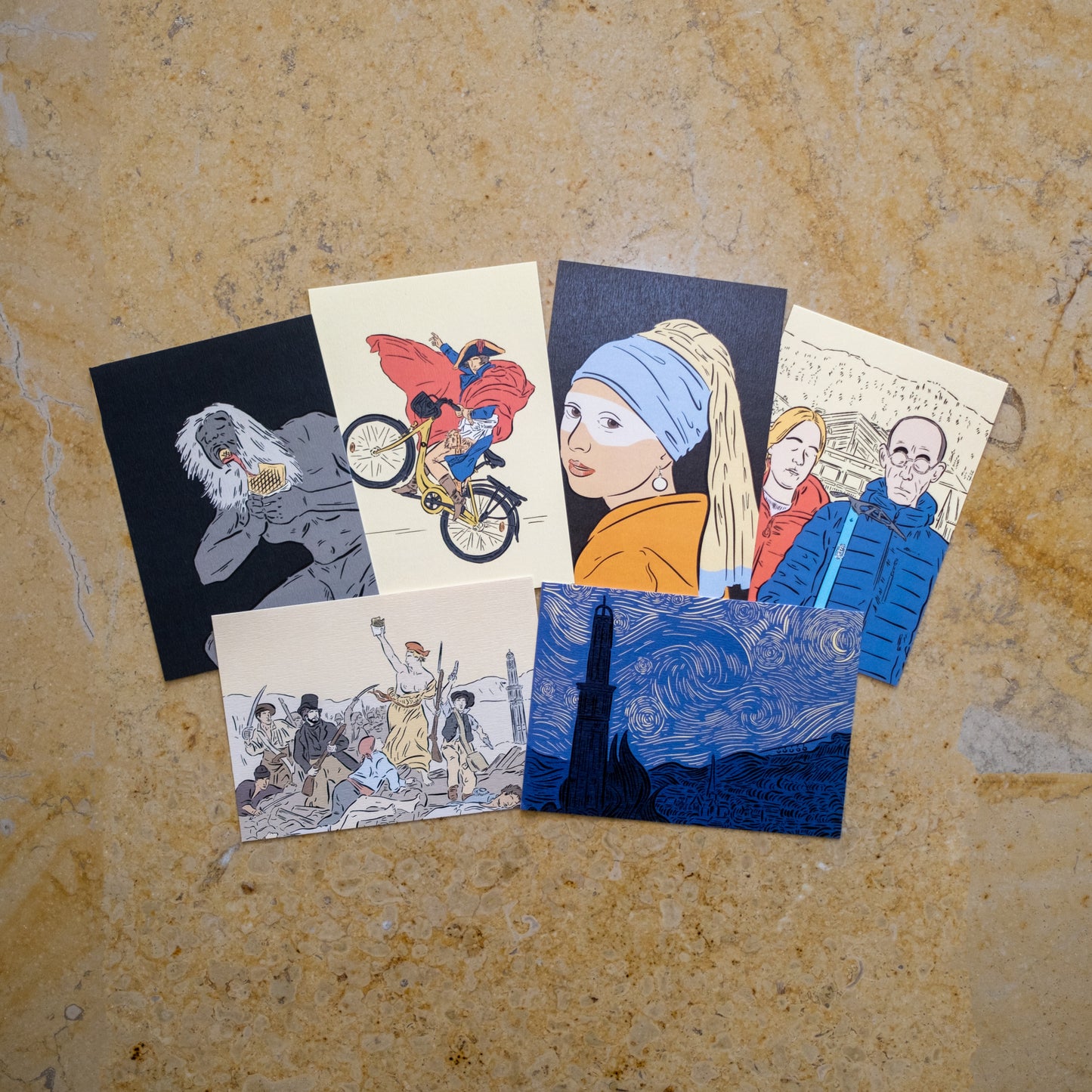 Pack de 6 cartes postales Grenoble